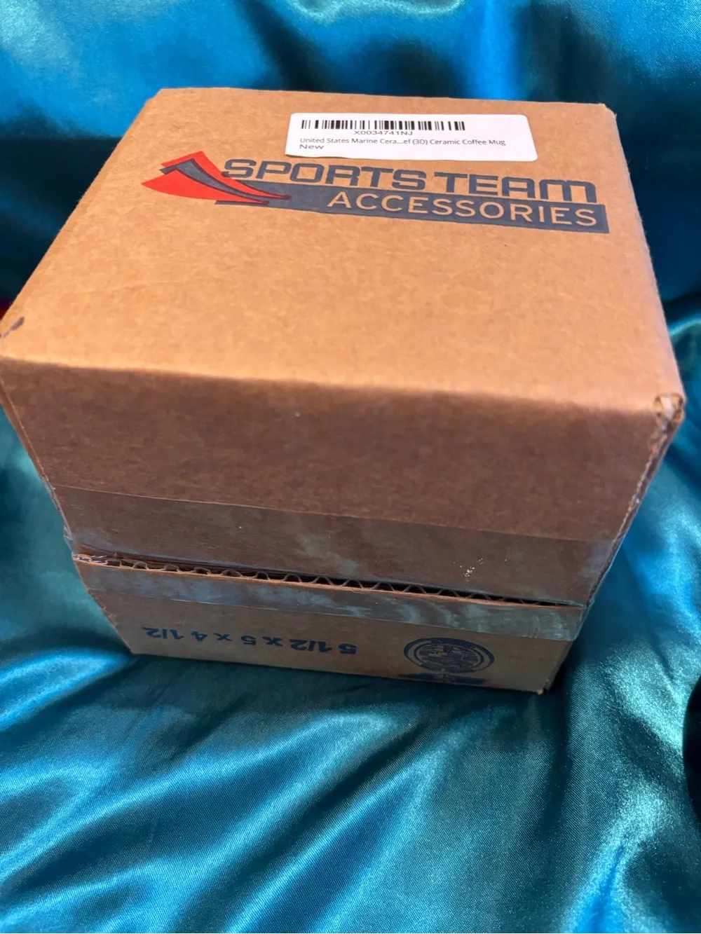 United States Marine Corps Ceramic Coffee Mug - Red & Navy NWT